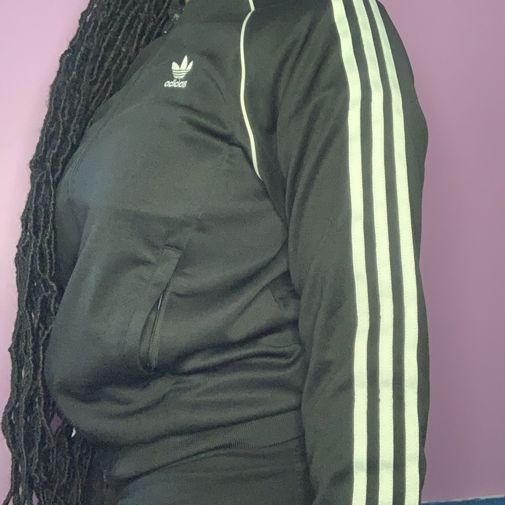 Black Adidas Sports Jacket